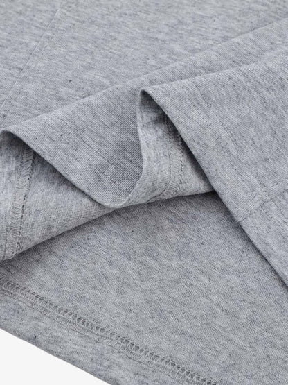 Retro Motorcycle Pleated Patch T-shirt