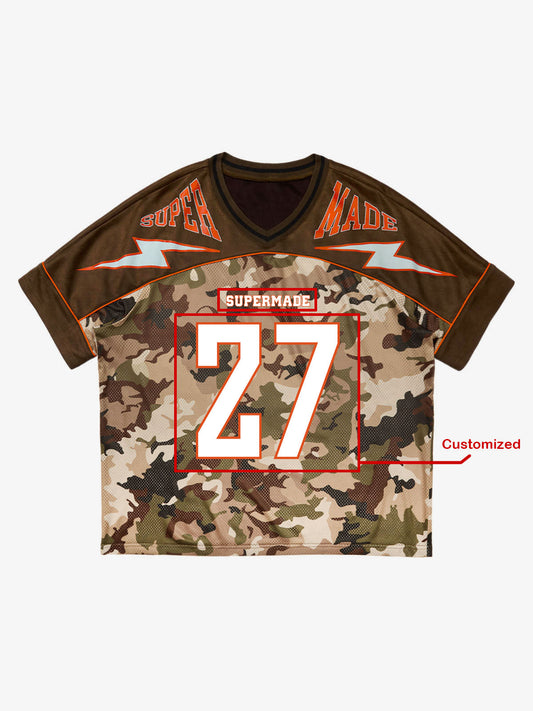 Original Camouflage Football Jersey T-Shirt - 2401