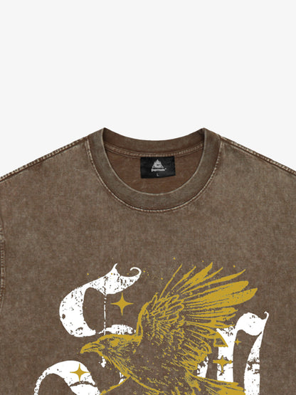 Original Distressed Eagle Graphic T-Shirt