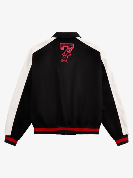 Original Embroidered Jersey Bomber Jacket - 2346
