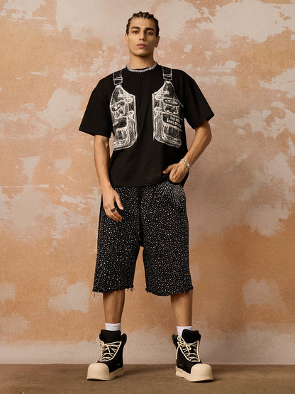 Jacket Print Graphic T-Shirt