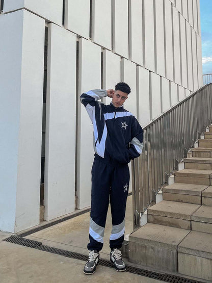 Monochrome Shadowwave Heavy-Duty Street Sneakers-1507