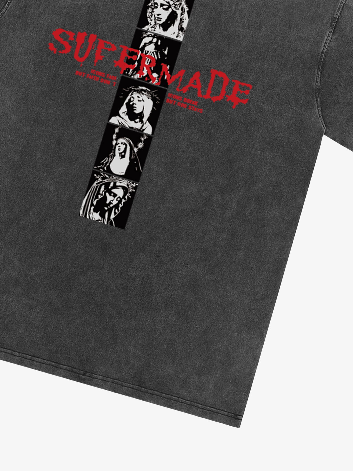 Mary Vintage-Inspired Graphic Design T-Shirt