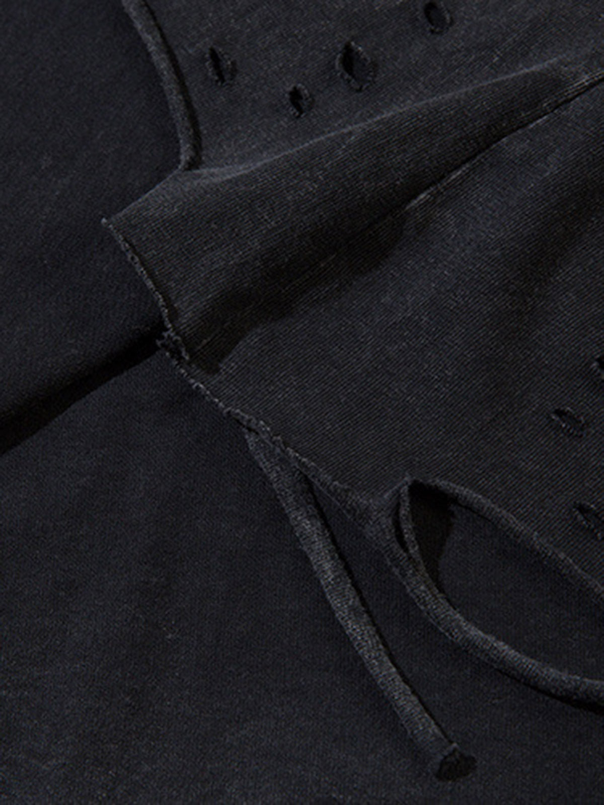 Raw Edge Butterfly Print Vest