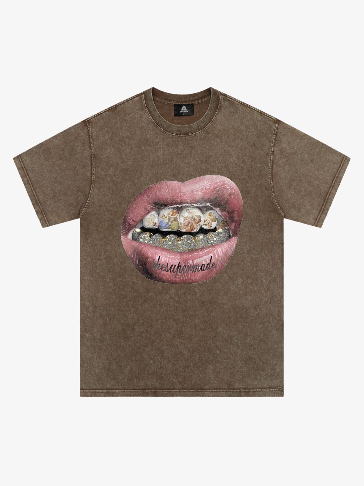 Artistic Lips Graphic T-Shirt