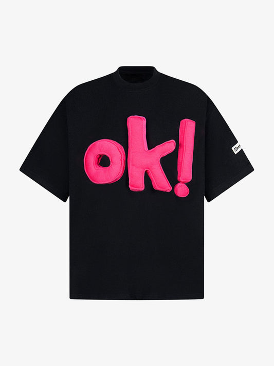 Fun "OK!" Graphic T-Shirt