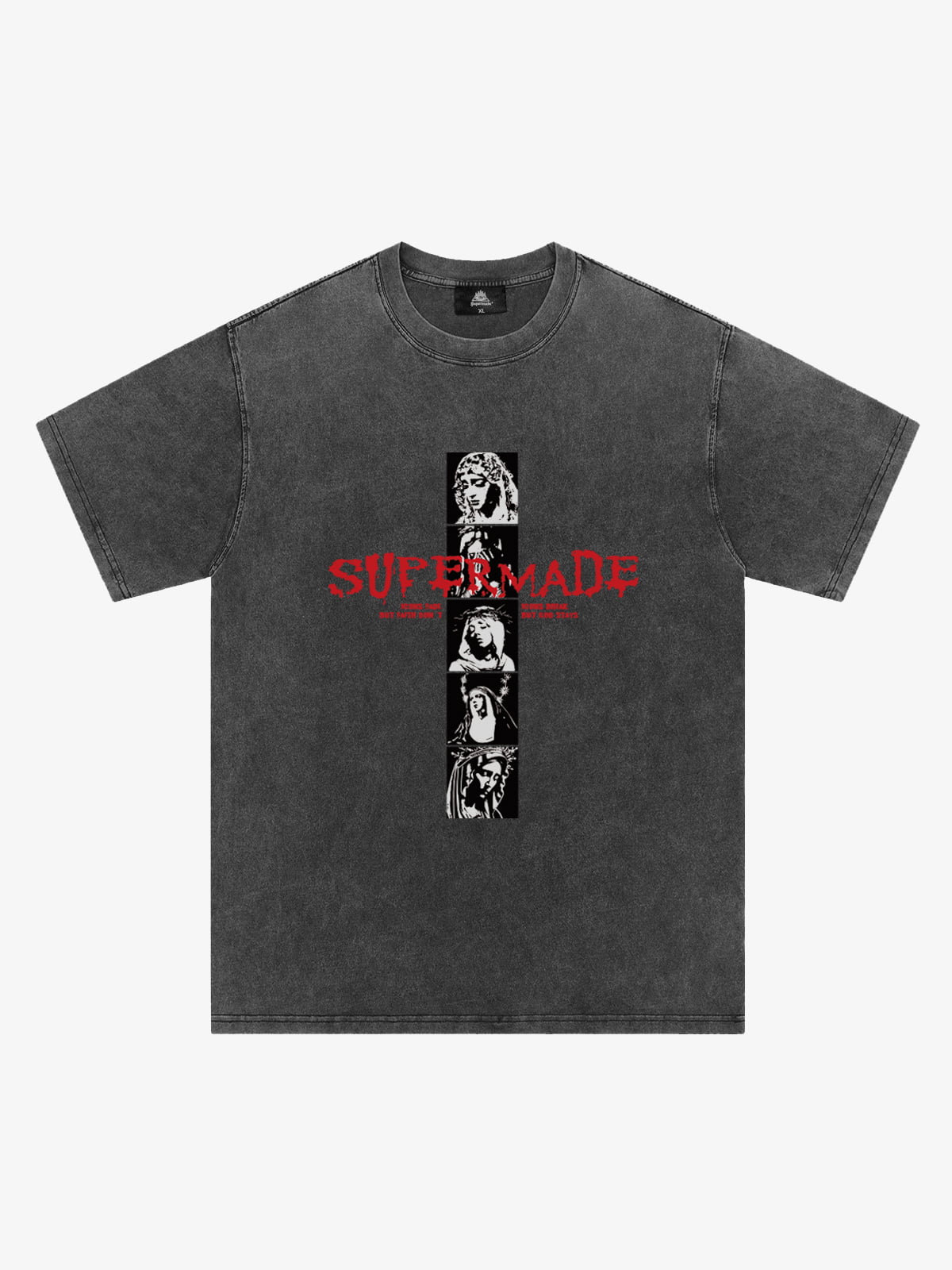 Mary Vintage-Inspired Graphic Design T-Shirt