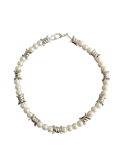 Thesupermade Punk Pearl Necklace - 1895