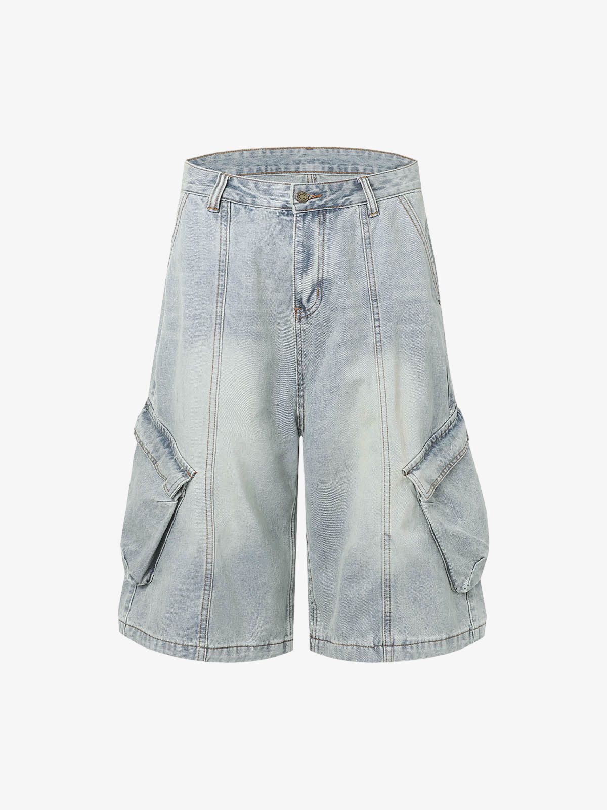 Cleanfit Denim Baggy Cargo Jorts