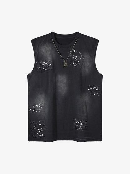 Splatter Paint Necklace Vest