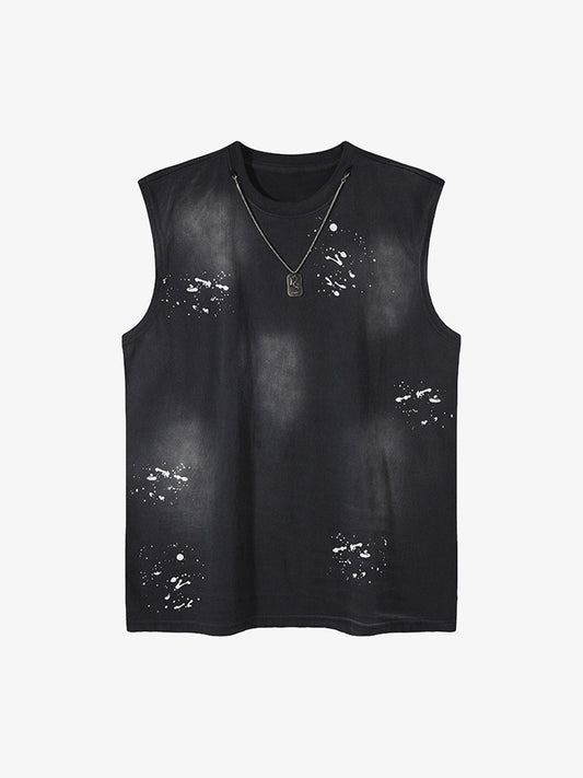 Splatter Paint Necklace Vest