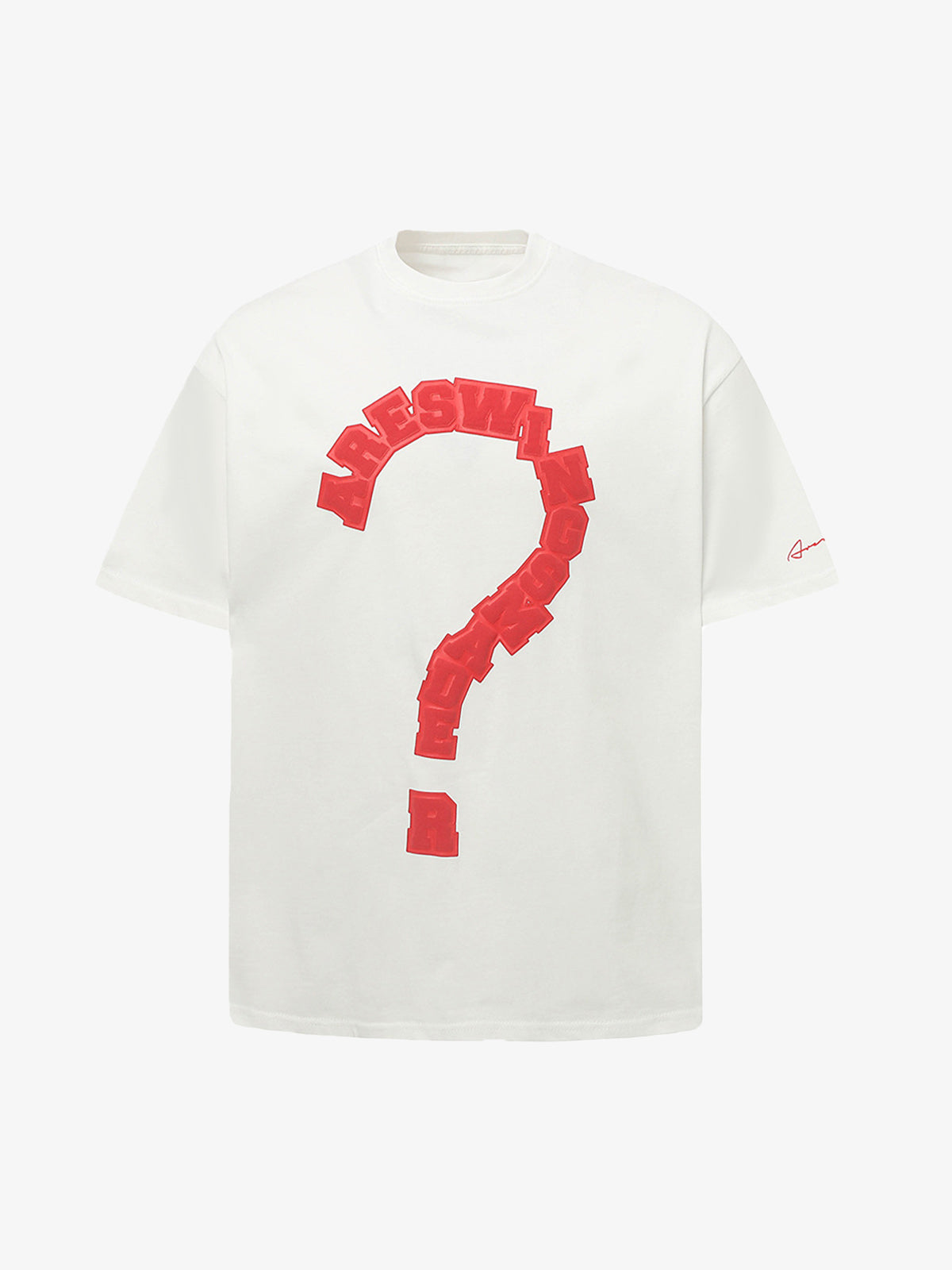 Question Mark Graphic T-Shirt