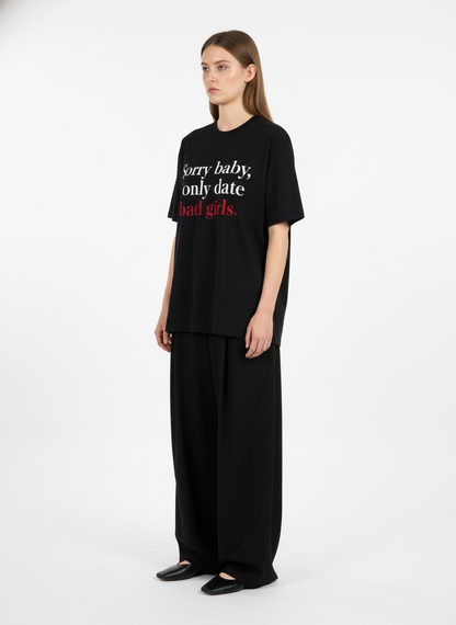 Thesupermade Fun Slogan Print T-shirt - 1799