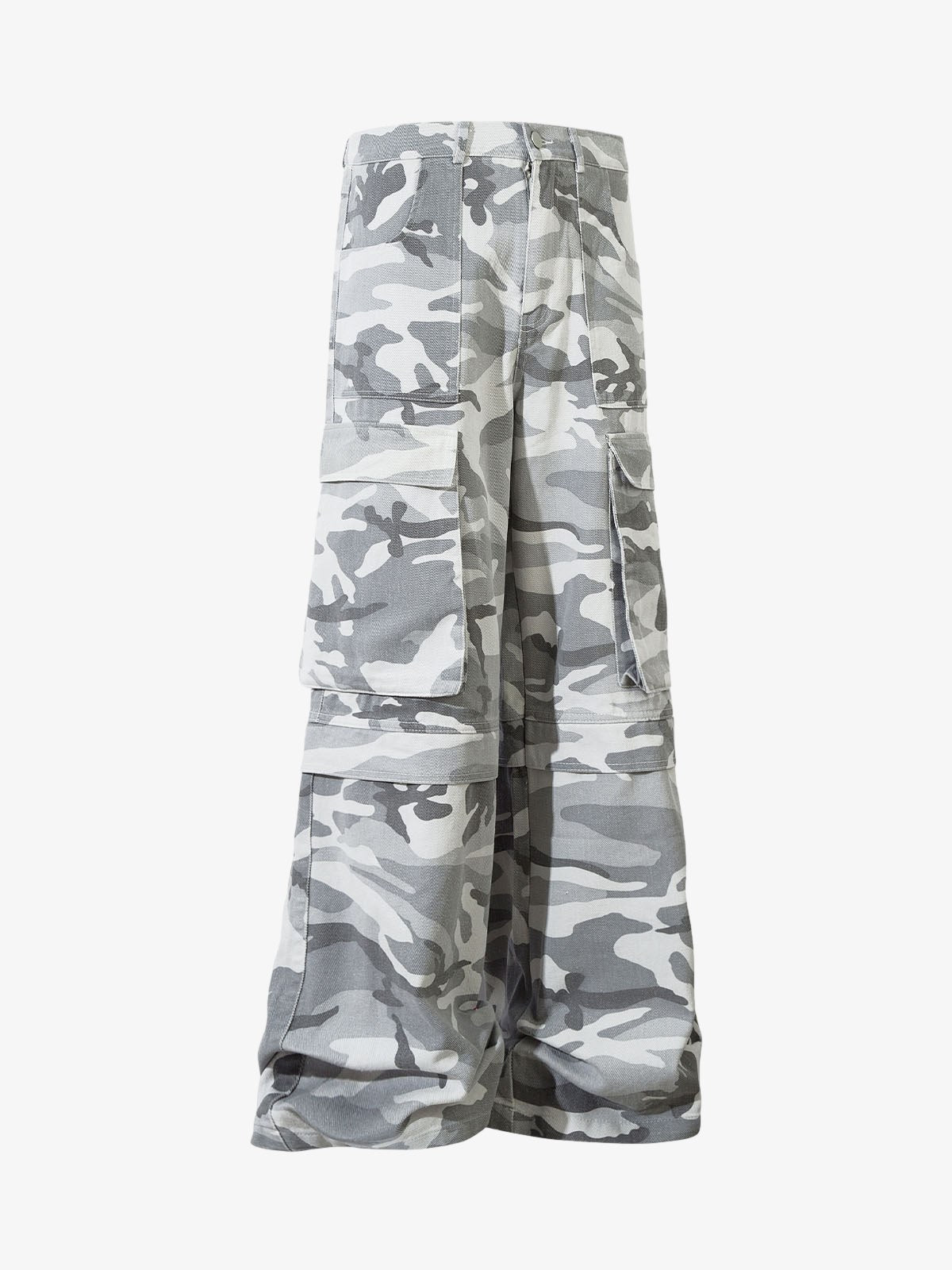 Camouflage Multi Pocket Cargo Pants - 2289