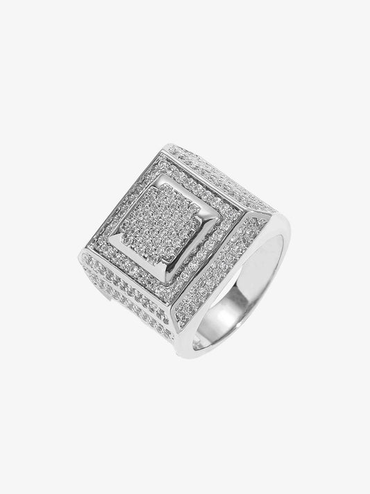 Thesupermade Hip Hop Zirconia Ring