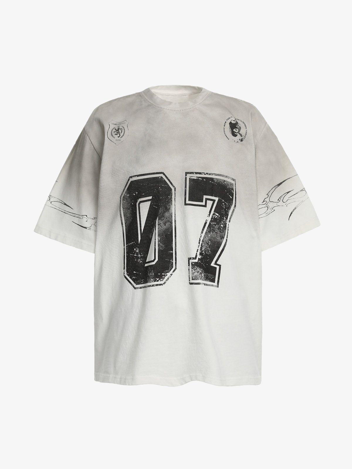 Gradient Graphic Jersey T-Shirt