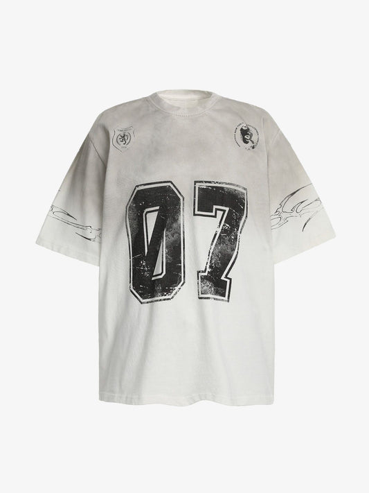 Gradient Graphic Jersey T-Shirt