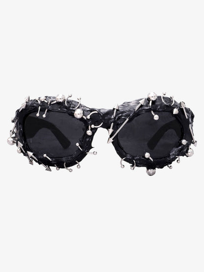 Rivet Punk Style Sunglasses