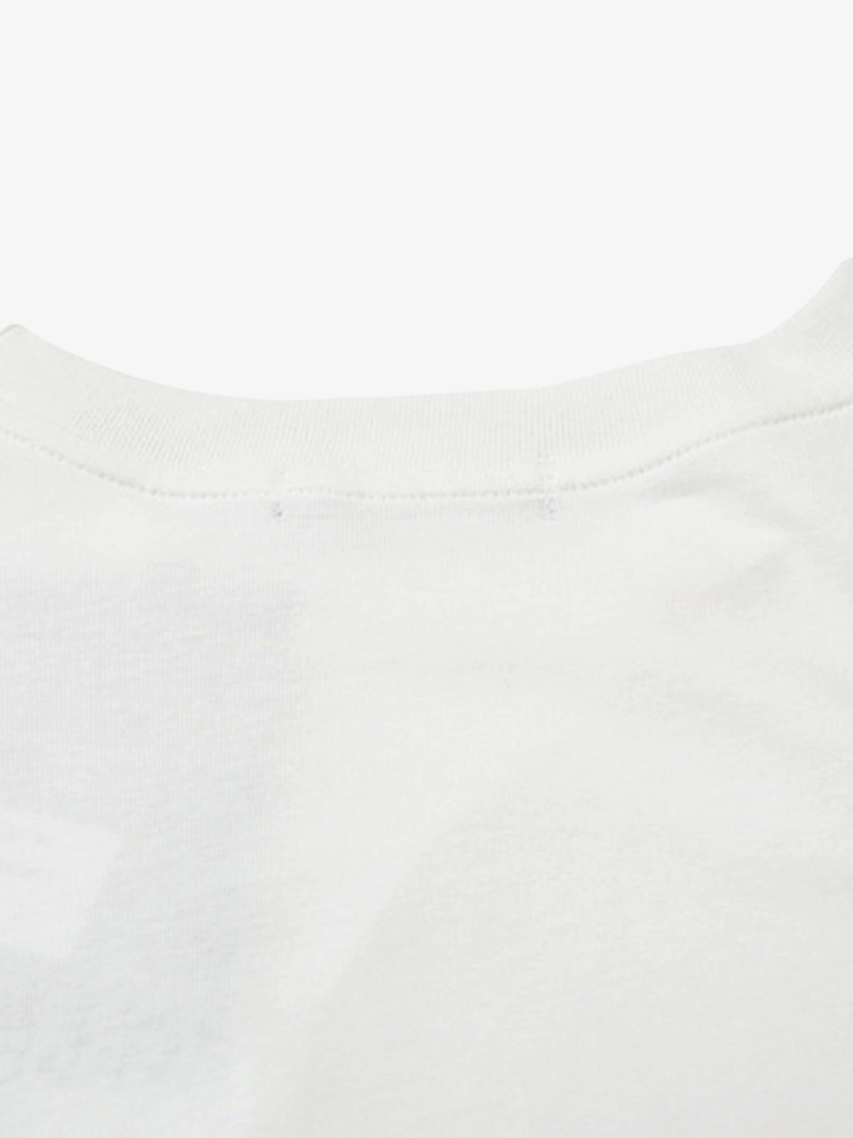 Thesupermade High Street Motorcycle Print Asymmetric T-shirt