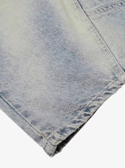 Thesupermade Distressed Baggy Barrel Jeans - 2317