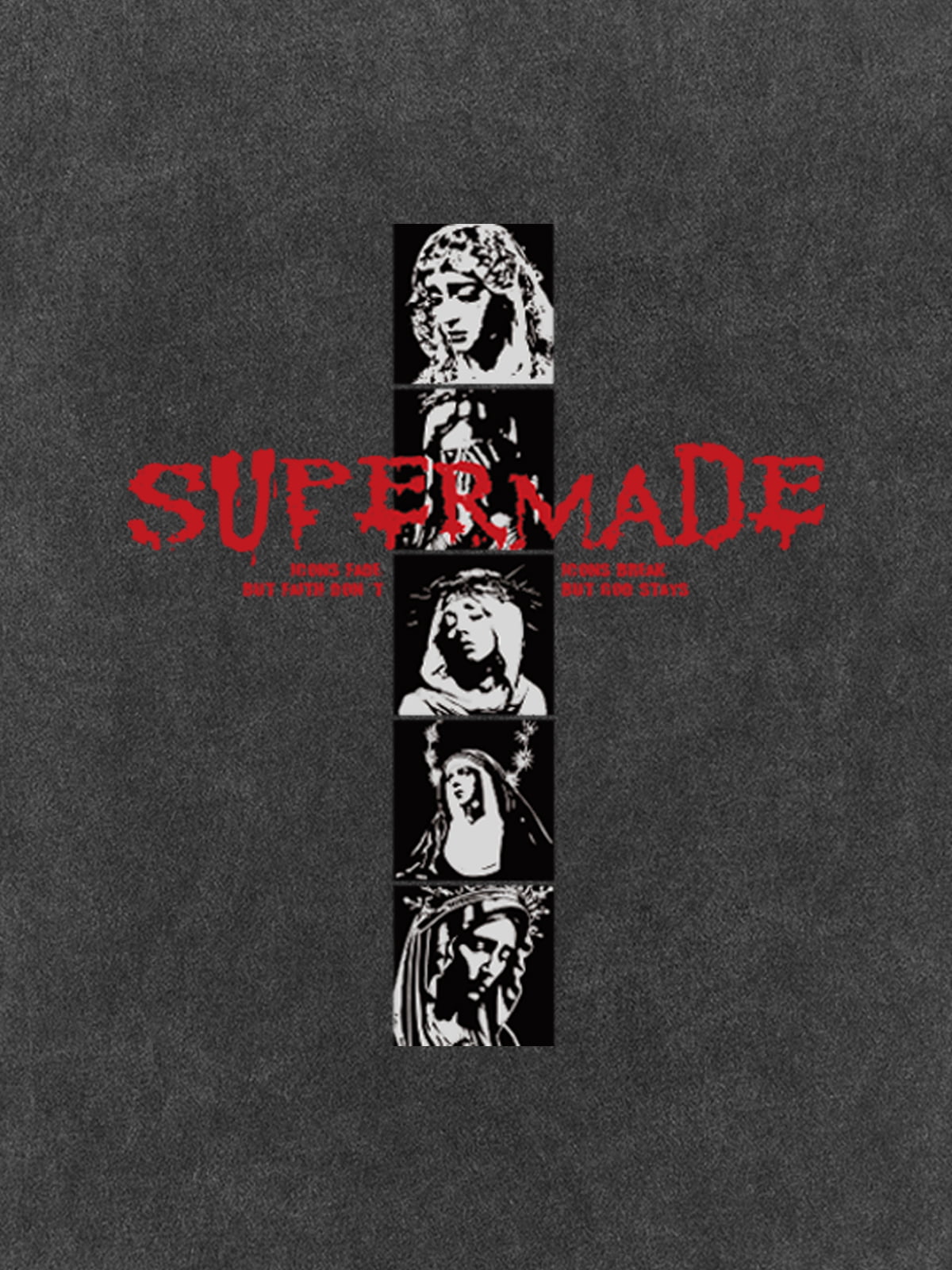 Mary Vintage-Inspired Graphic Design T-Shirt