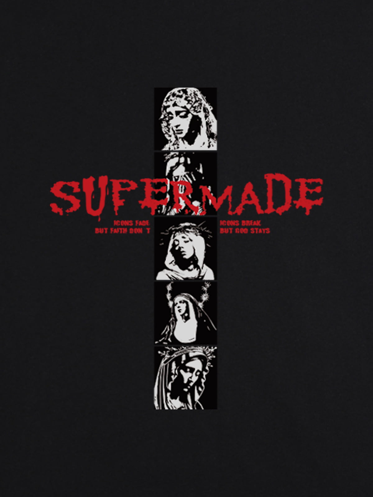 Mary Vintage-Inspired Graphic Design T-Shirt