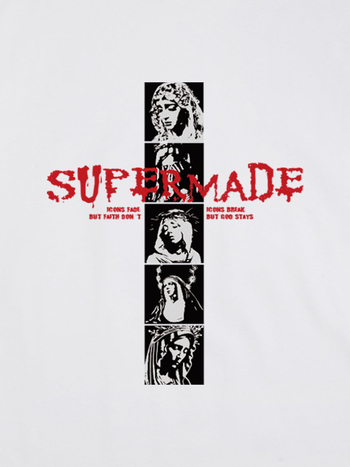 Mary Vintage-Inspired Graphic Design T-Shirt