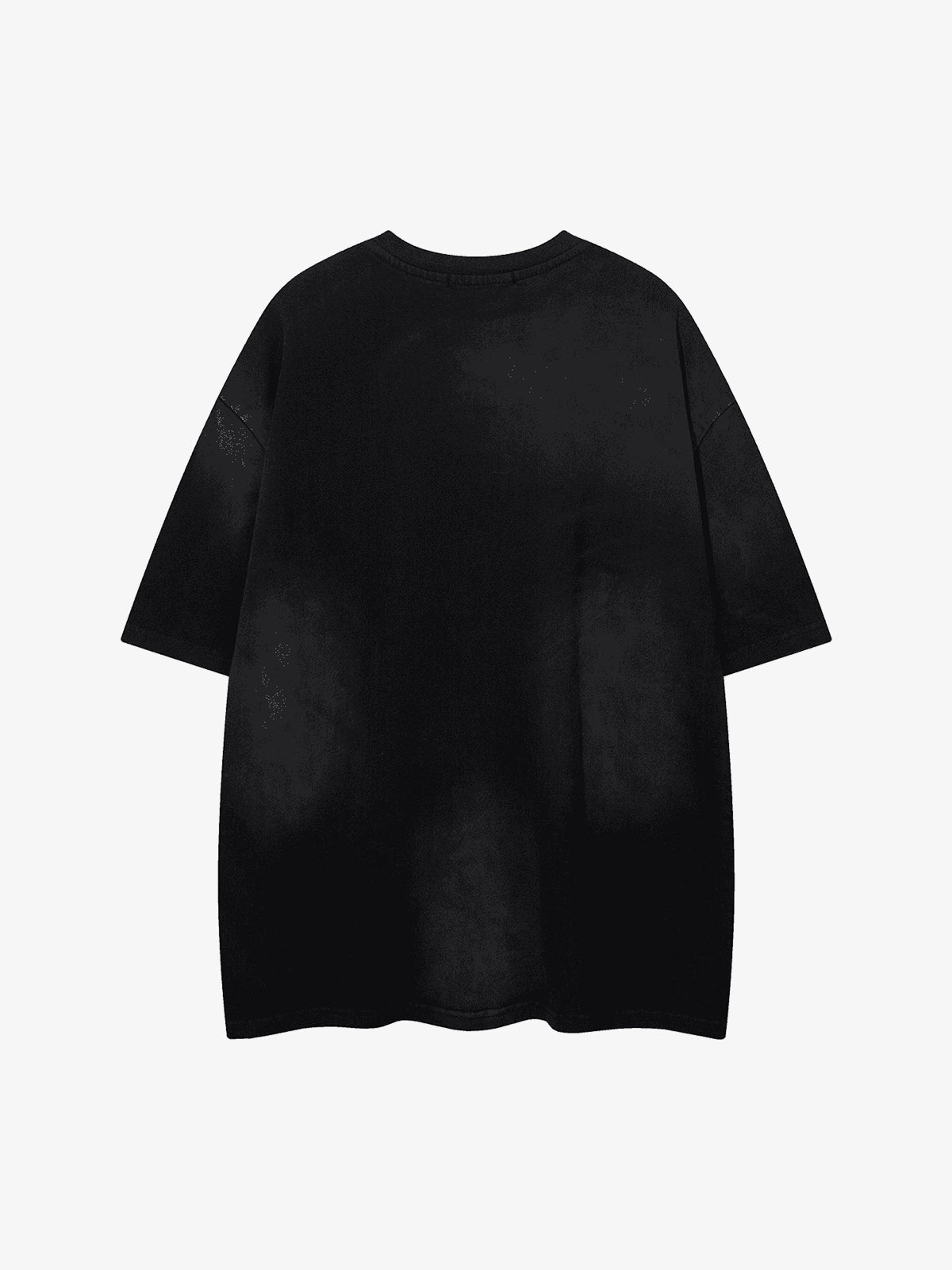 Thesupermade Washed Embroidered Street Rap T-Shirt - 2102