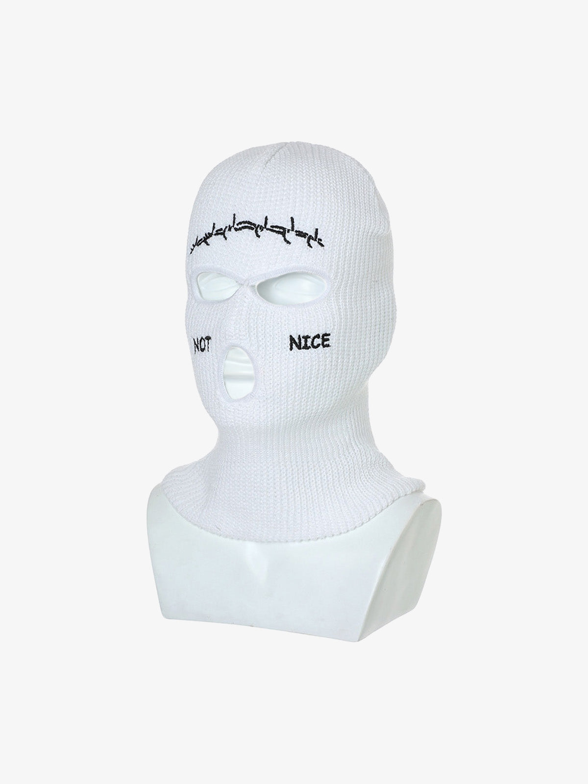 Thesupermade Retro Hip-hop Fun Knitted Balaclava