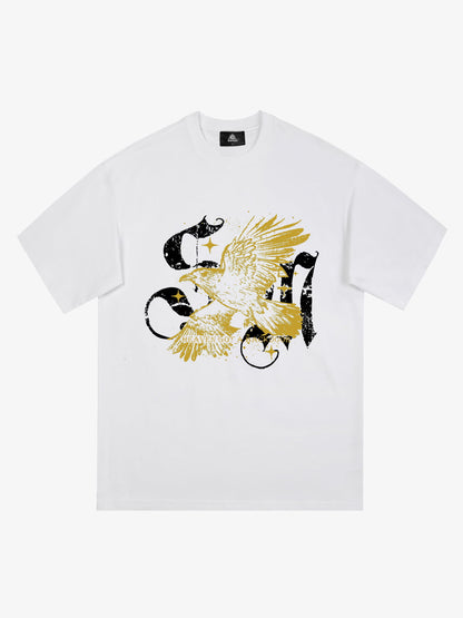 Original Distressed Eagle Graphic T-Shirt
