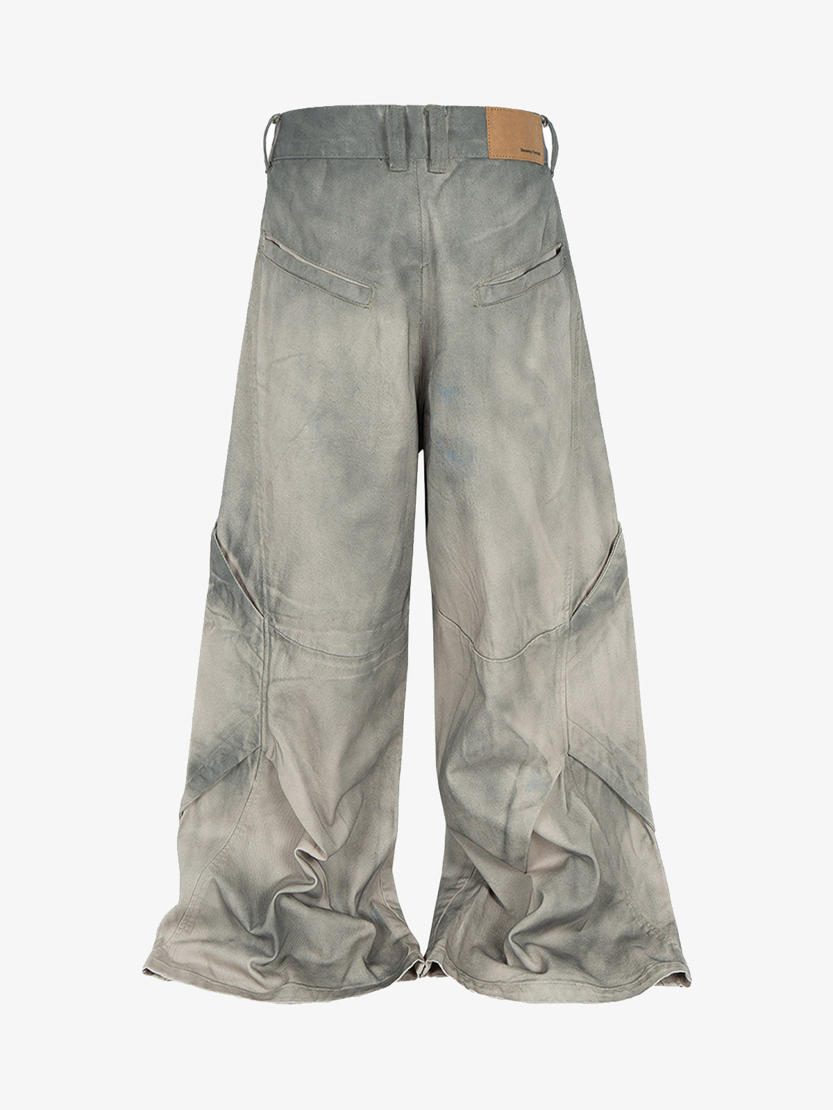 Retro Dirty Dye Baggy Pants