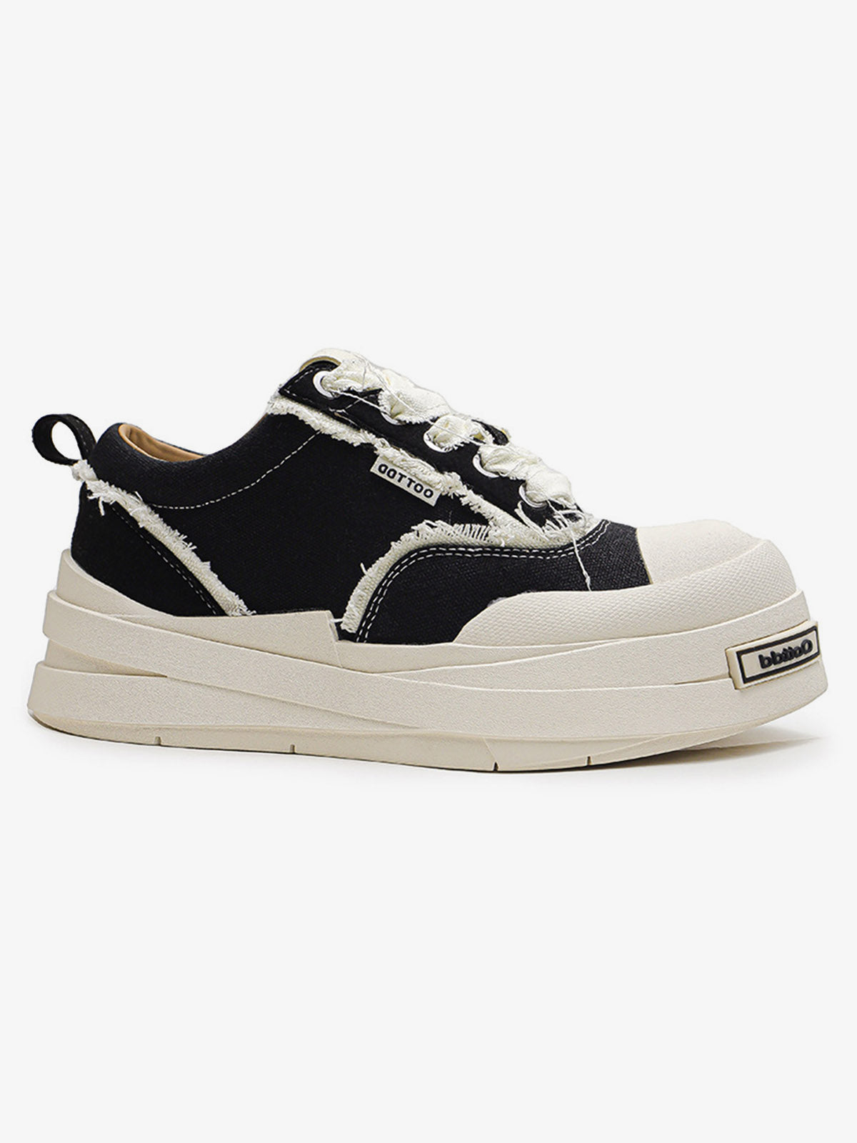 Raggedy Round Toe Sneakers - 2368