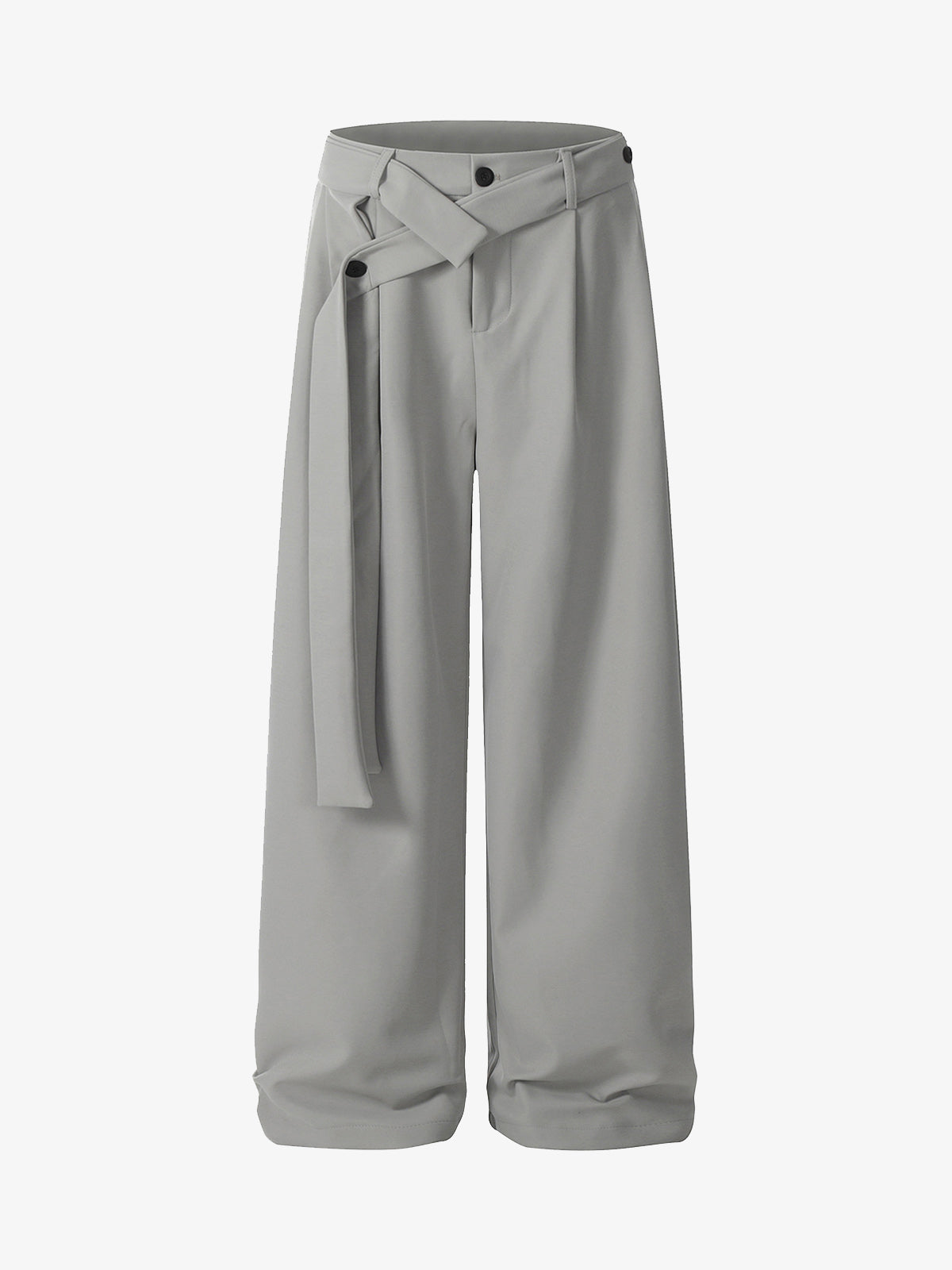 Pleated Belted Machete Track Pants