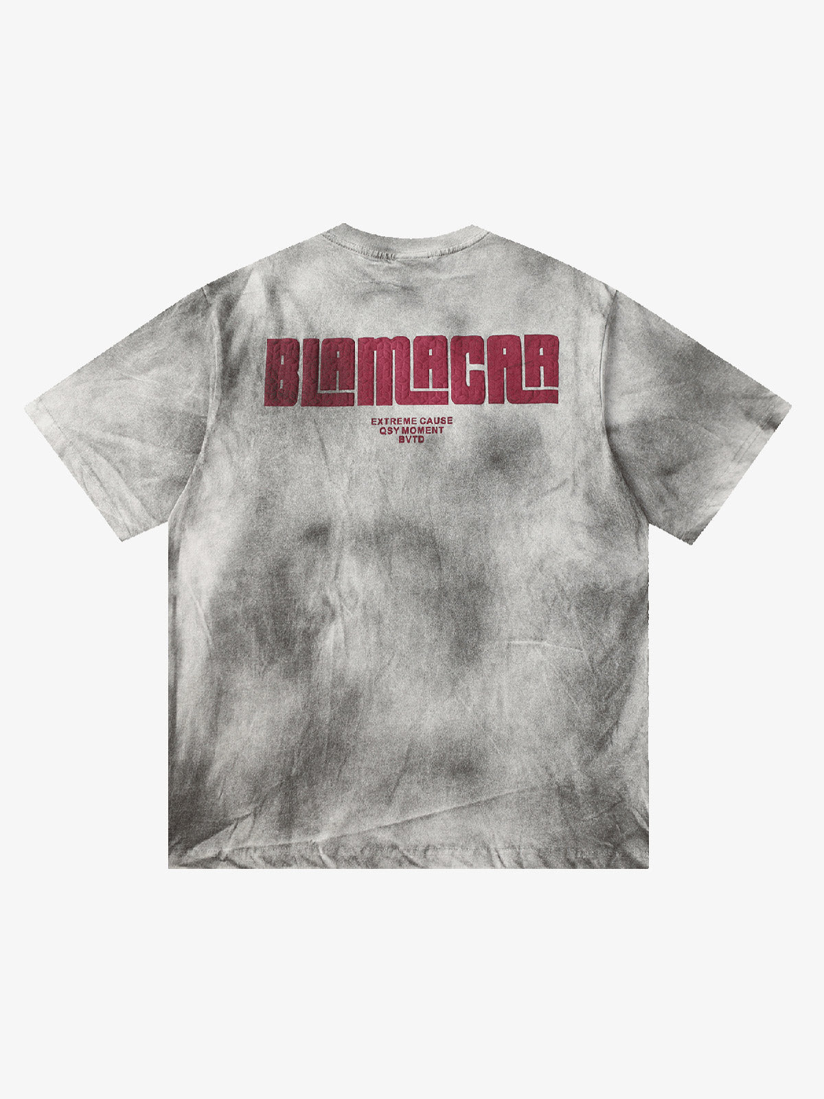 Thesupermade Washed Print 11 Street Rap T-Shirt