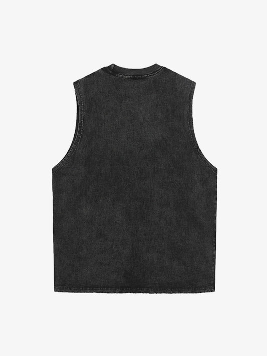 Original Letter Graphic Vest