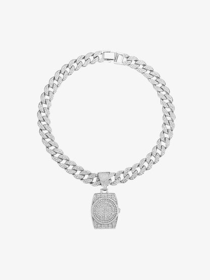 Thesupermade Hip Hop Vintage Diamond Necklace