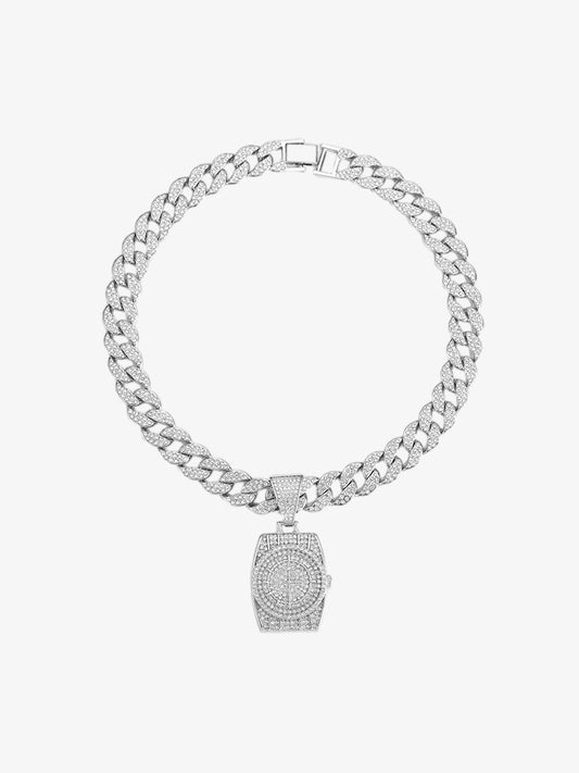 Thesupermade Hip Hop Vintage Diamond Necklace