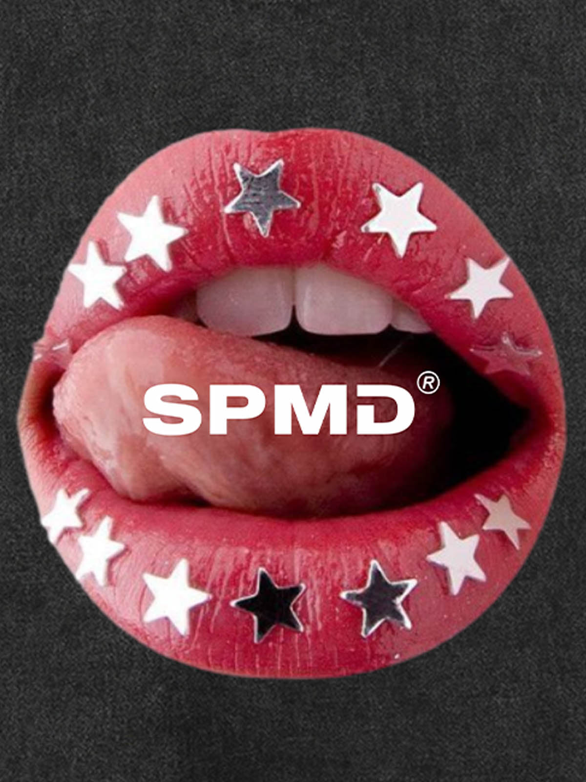 Original Hot Lips Print Vest