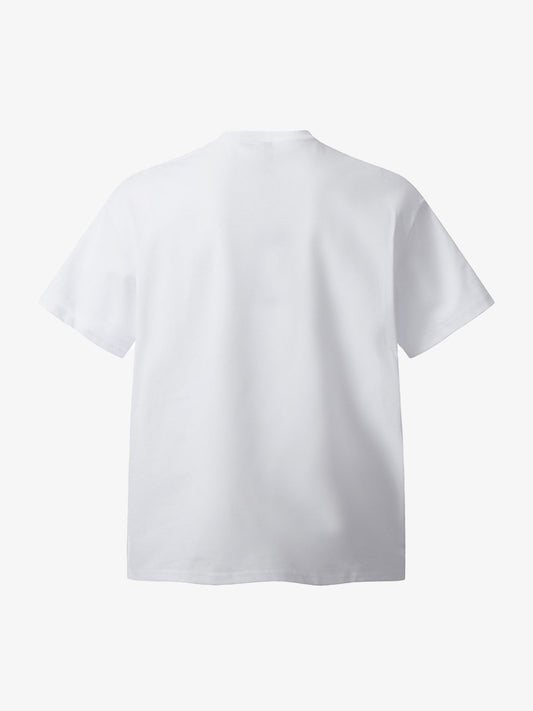 Fun Phantom Letter Print T-shirt