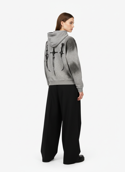 Supermade × Mortemartt Graphic Hooded Jacket- 2279