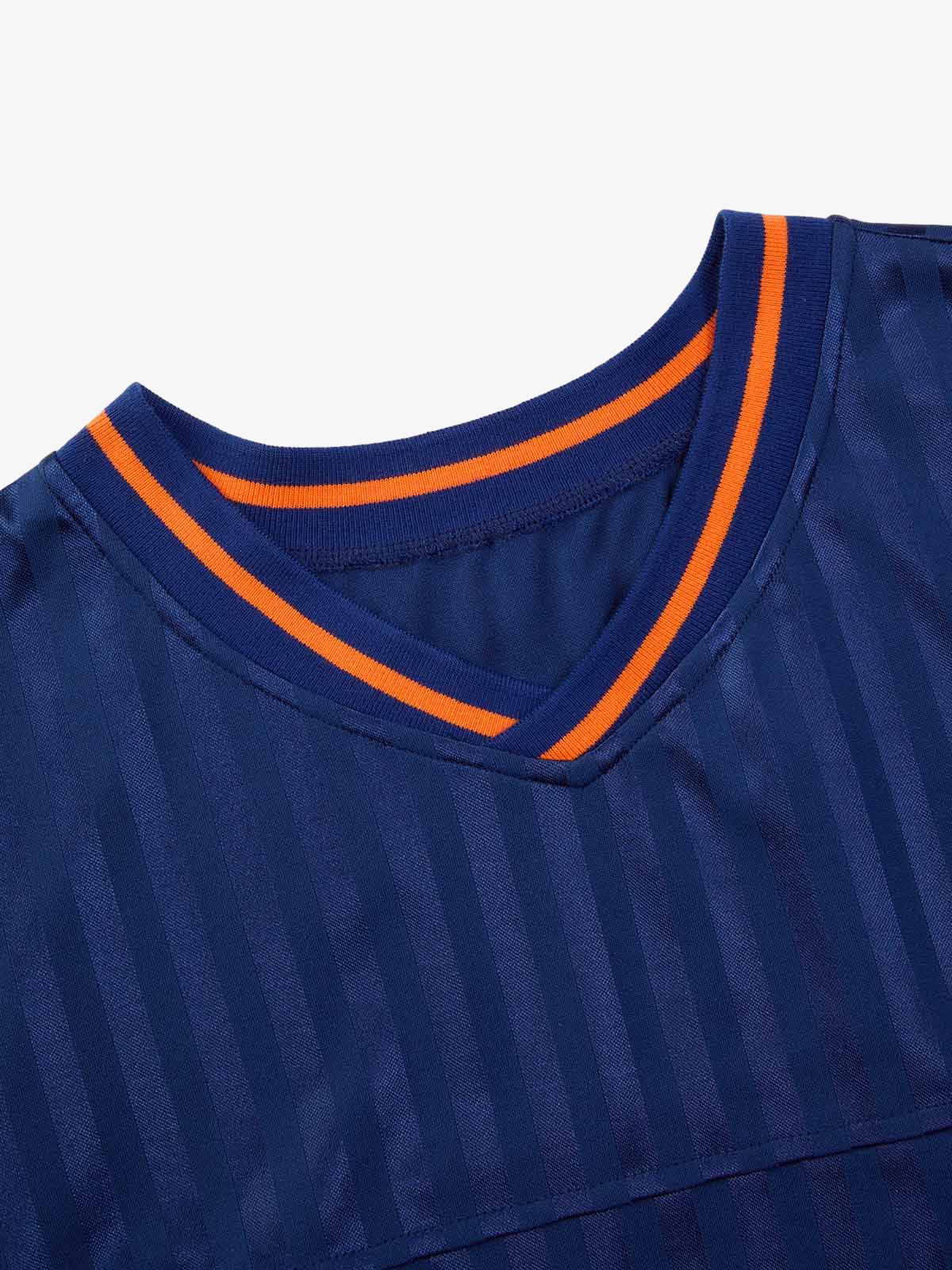 Original Striped Baseball Jersey T-Shirt - 2394