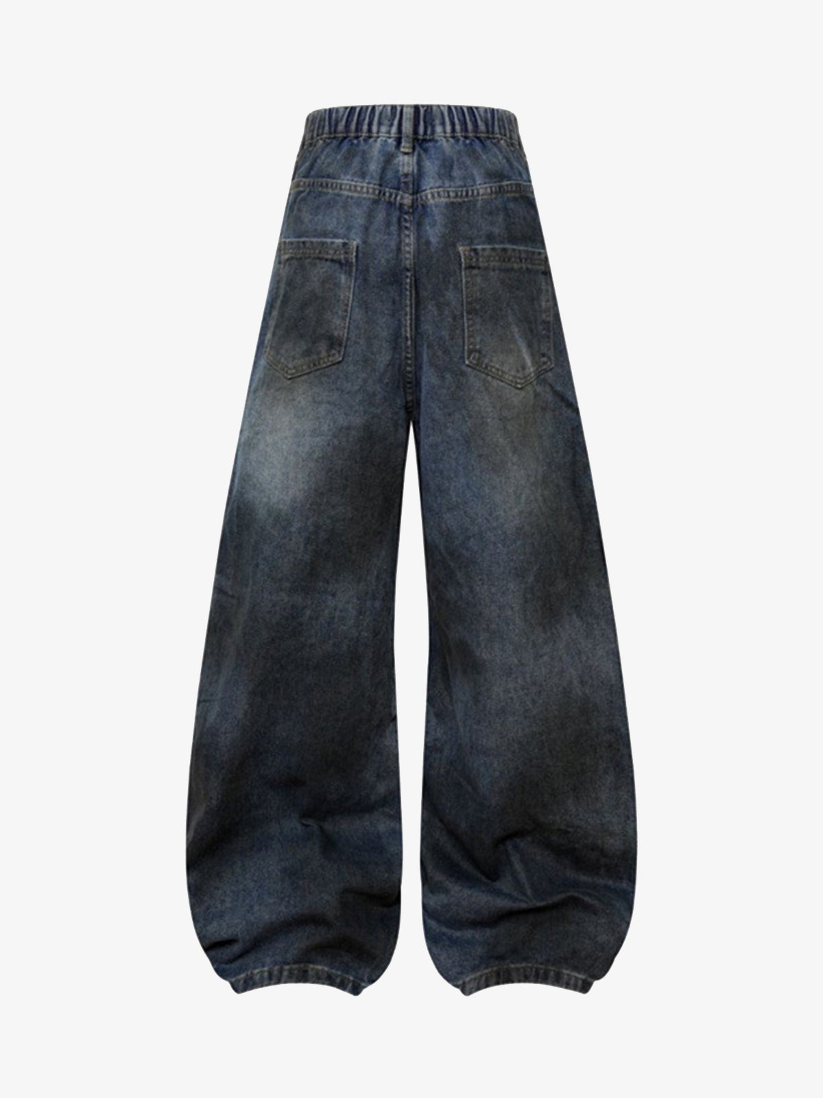 Dirty Dye Baggy Barrel Jeans