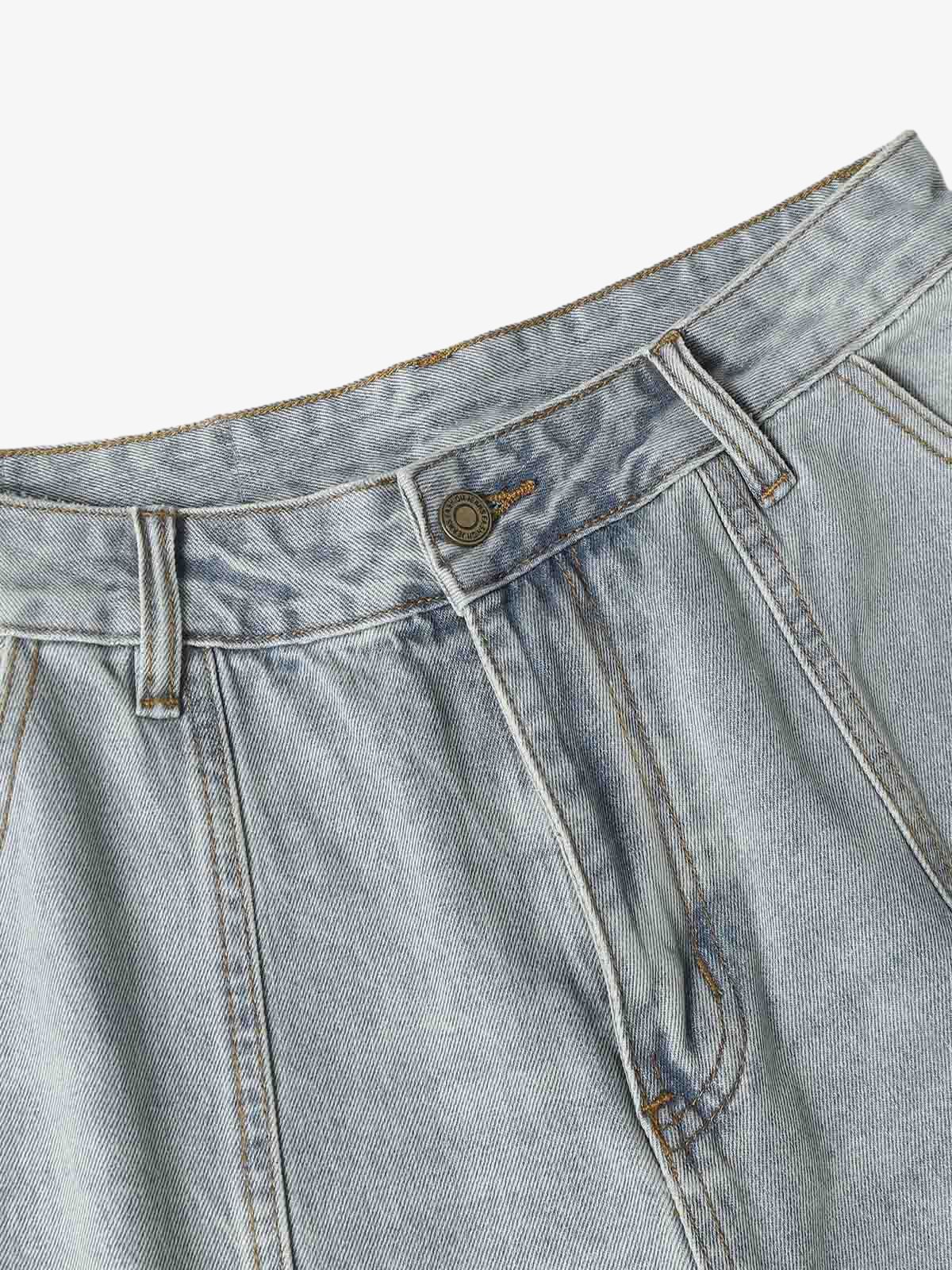 Cleanfit Denim Baggy Cargo Jorts