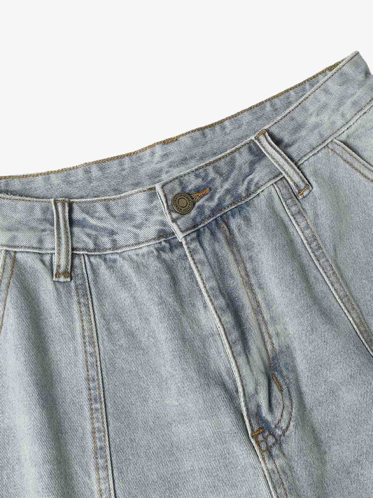 Cleanfit Denim Baggy Cargo Jorts