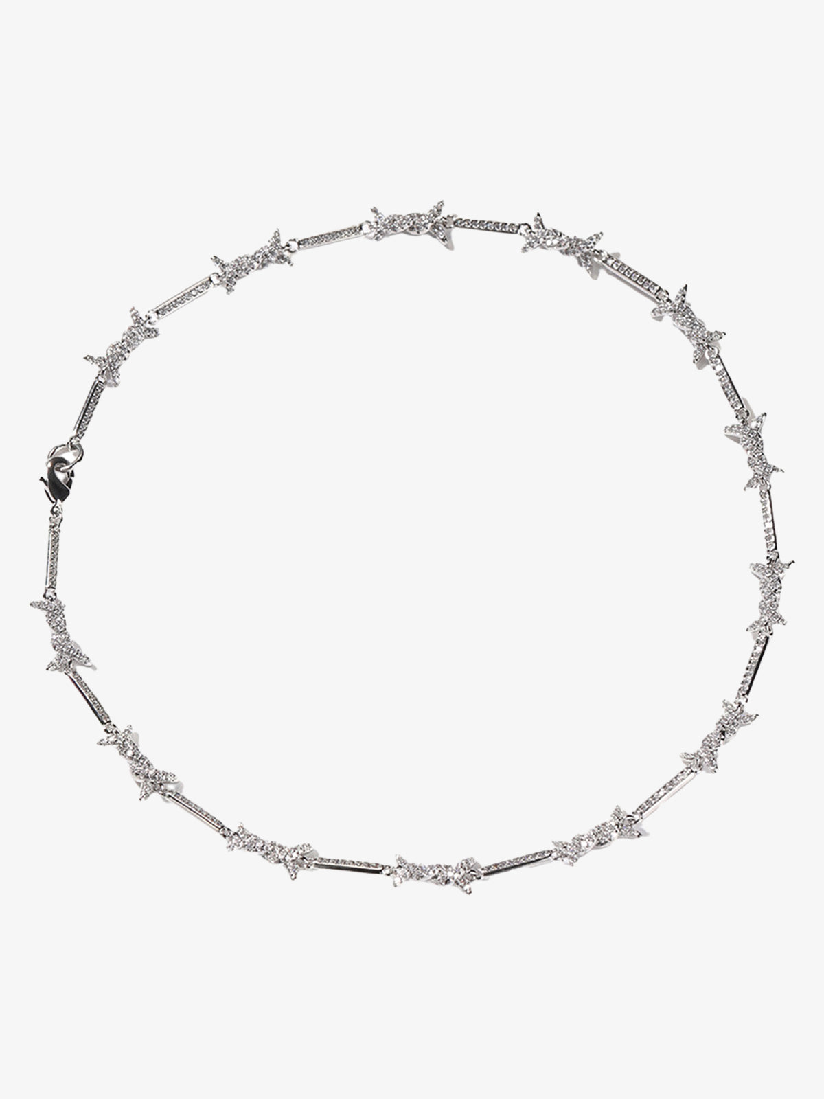 Zircon Thorn Copper Necklace