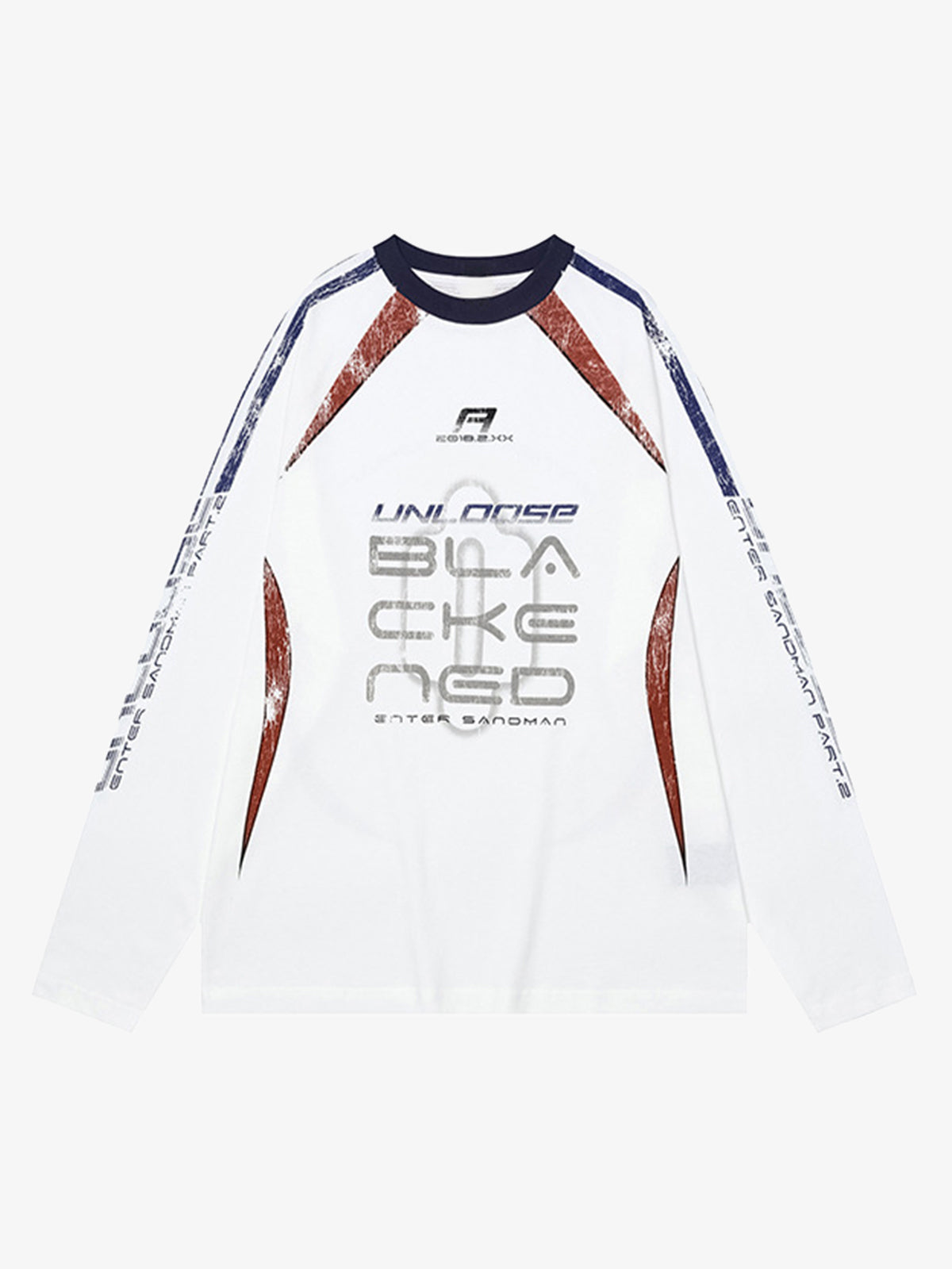 Retro Jersey  Oversized Long Sleeves T-Shirt