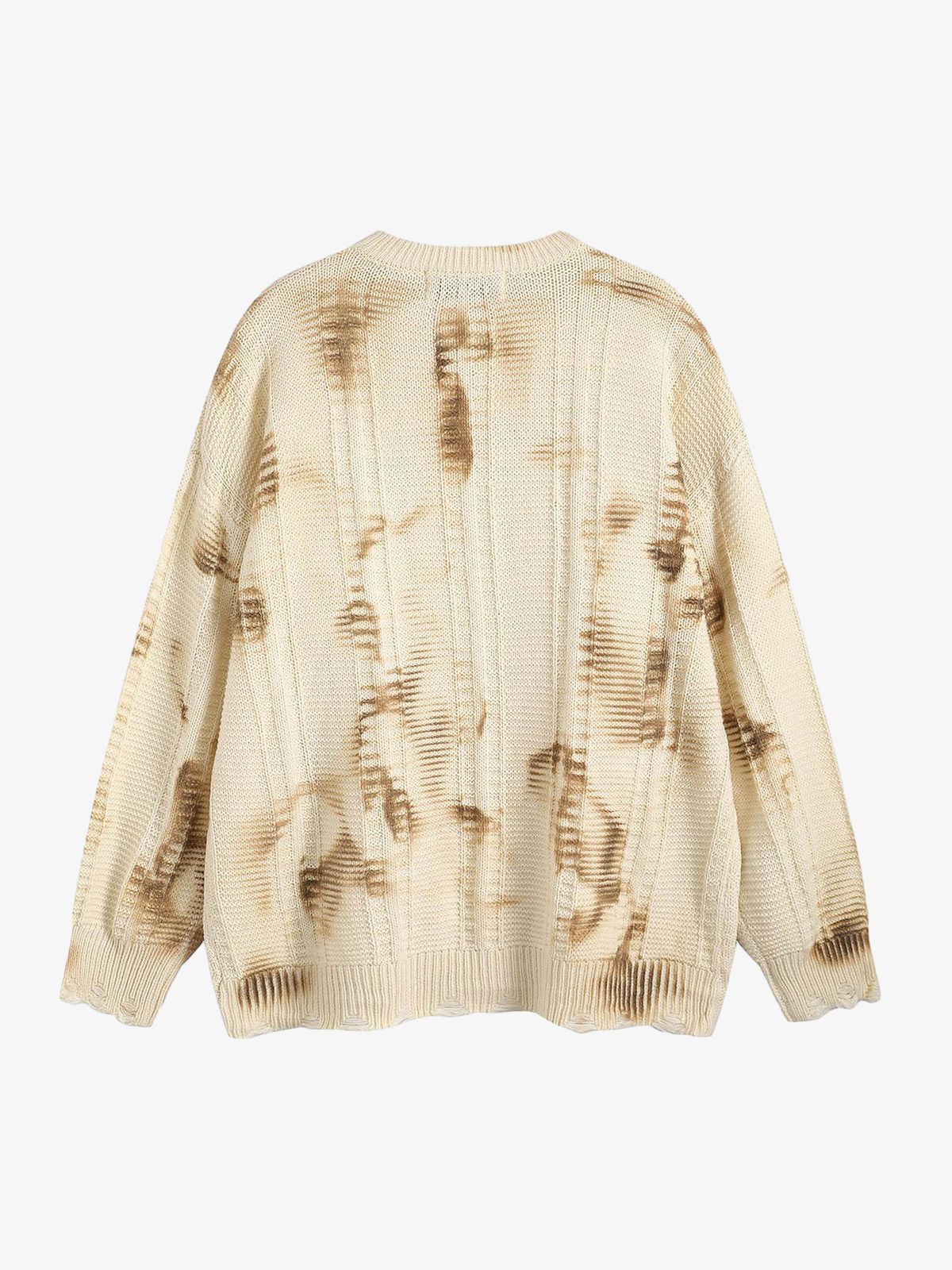 Thesupermade Tie-Dye Wasteland Style Sweater - 2187