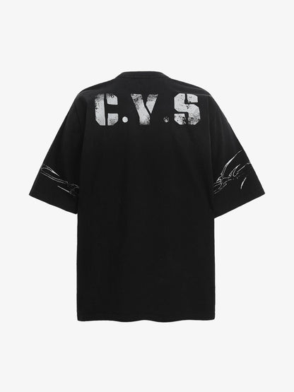 Gradient Graphic Jersey T-Shirt