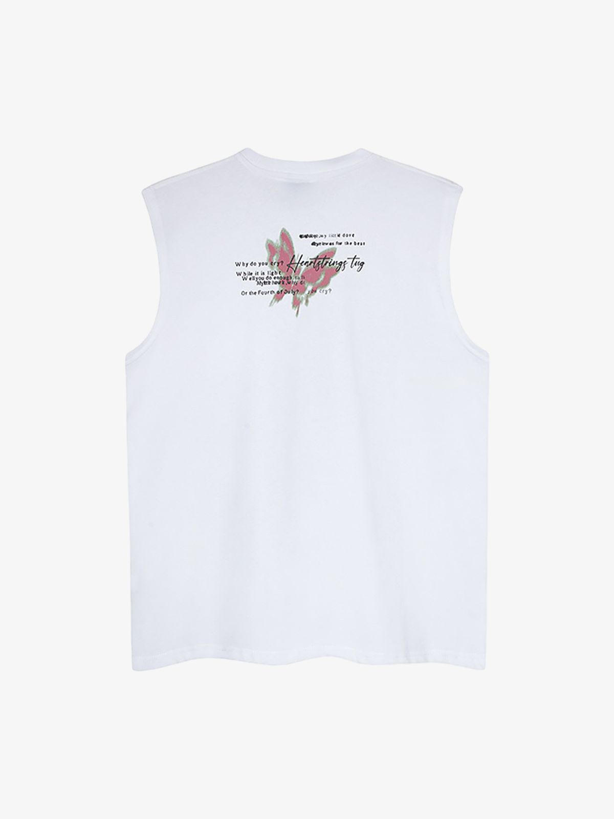 Street Butterfly Graphic Tank Top