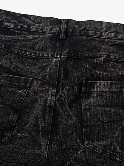 Thesupermade High Street Hip-hop Distressed Washed Jeans - 2185